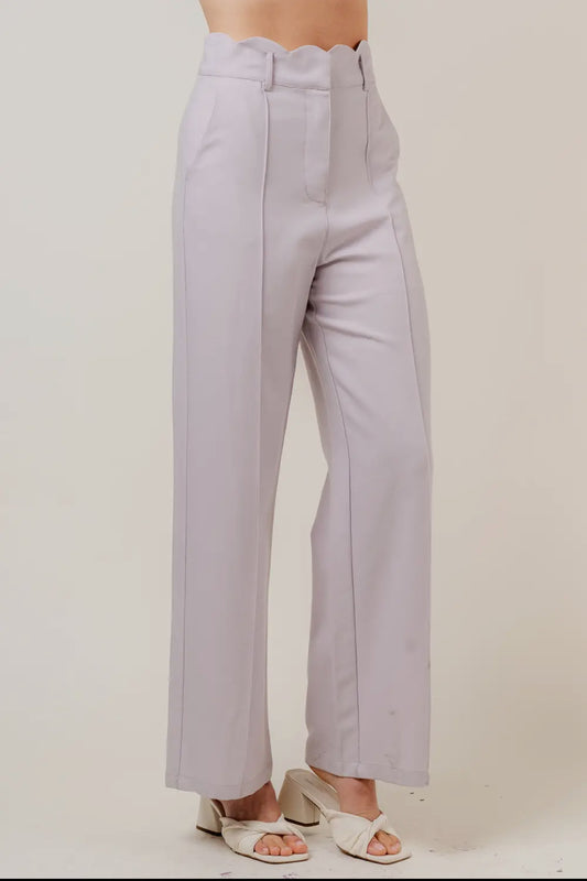 Scallop Trousers